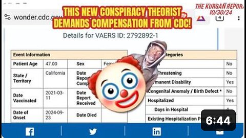 "Young Healthy Woman Damages Kidneys Irreparably After Vaccine!"