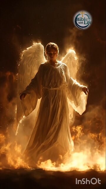 WHY DID THE ANGEL DISAPPEAR IN The FLAME OF FIRE OF THE ALTAR? #truth #jesus #christ #king #mary #jo