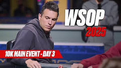 $10,000 Main Event | Day 3 | WSOP 2025 - with Doug Polk, Phil Hellmuth & Michael Mizrachi