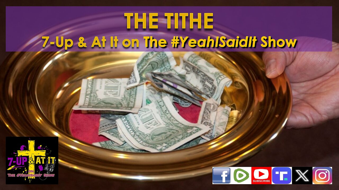 WORD OF THE DAY: 2 CORINTHIANS 9:7 - THE TITHE
