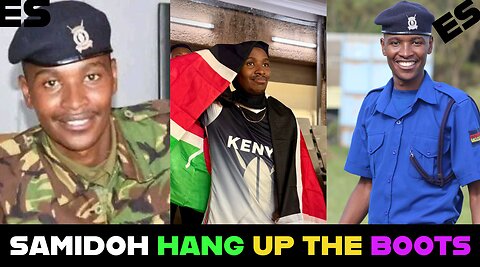 SAMIDOH HANG UP THE BOOTS - QUITS POLICE SERVICE!