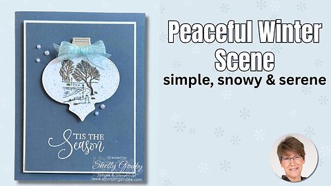 Winter Scenes Christmas Card Tutorial — Soft, Snowy & Beautiful