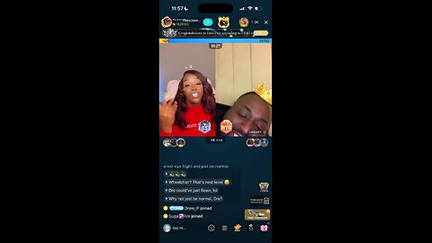 MADAM LO AND DREBABY GO AT IT BIGO LIVE