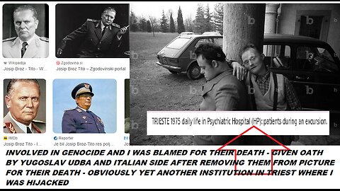 MK Ultra Josip Broz Tito Triest Trieste Italy Italia