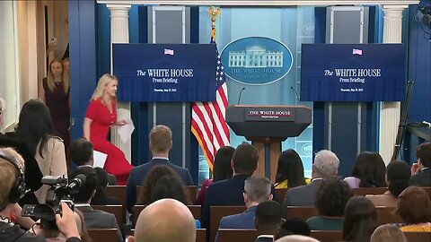 Press Secretary Karoline Leavitt held a press briefing at the White House.