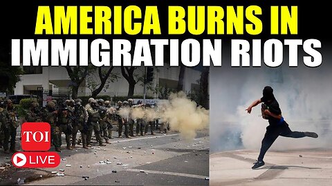 US RIOTS LIVE | Trump Declares Emergency; NATIONAL GUARD Deployed Amid LA Immigration Riots | ICE