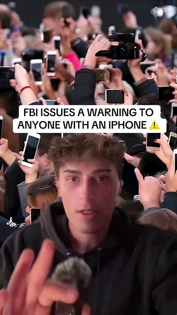 #IPhoneWarning from the FBI