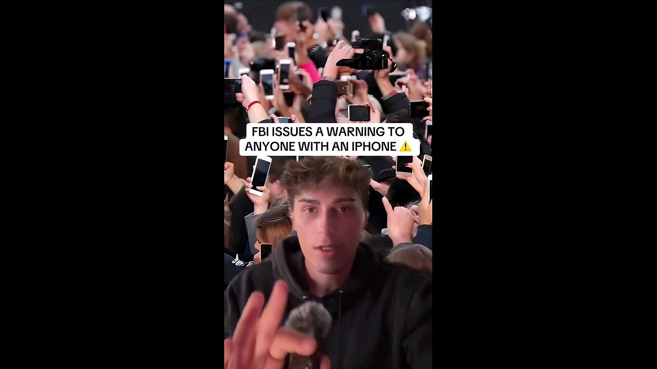 #IPhoneWarning from the FBI