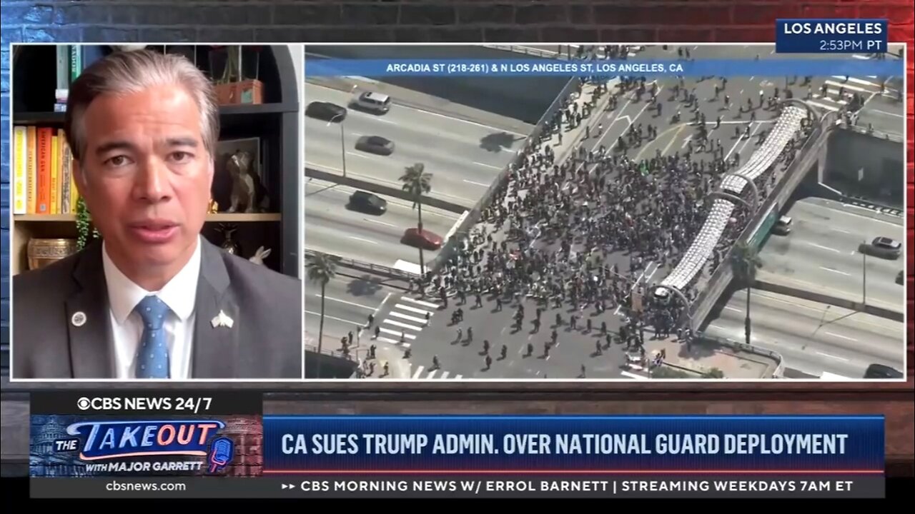 The military putting about 700 Marines on high alert to possibly deploy to Los Angeles amid the anti