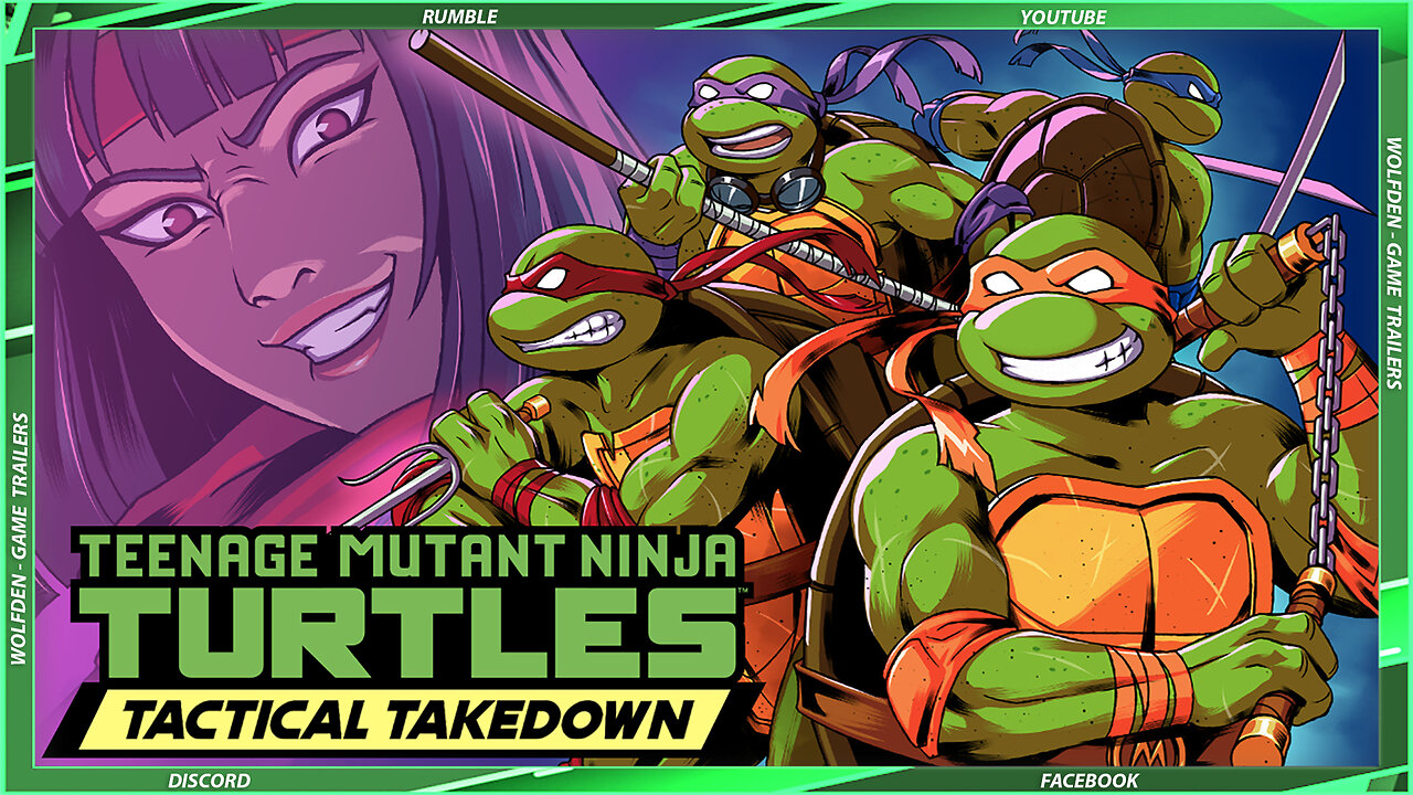 【 Teenage Mutant Ninja Turtles: Tactical Takedown 】➞【 Official Launch Trailer 】➞【 2025 】
