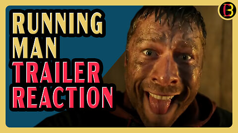 The Running Man Trailer 1 REACTION | Fun Looking Edgar Wright and Glen Powell Movie