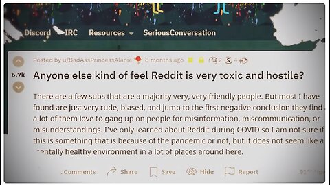 The Toxic World of Reddit