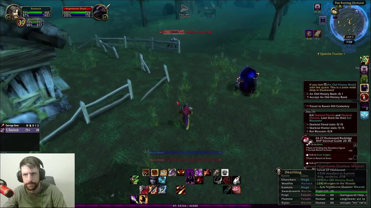 HC WoW Warlock Death