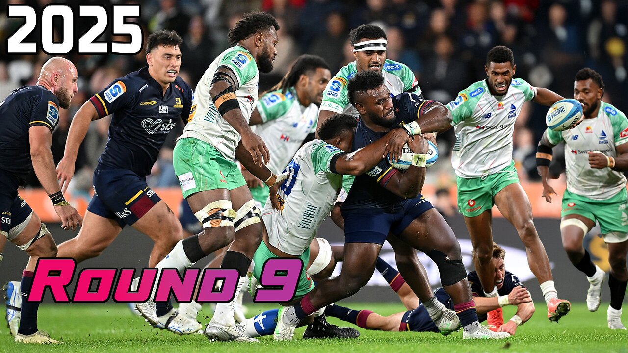 2025 | Drua vs Highlanders | Round 9