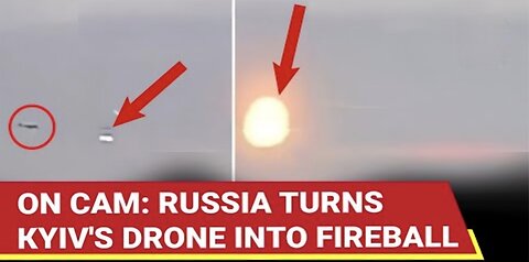 Putin's Men SHOOT Ukraine's Drones Mid-Air As Barrage SHUTS Moscow Airports