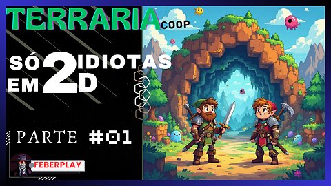TERRARIA COOP #01 - INICIO DA JORNADA