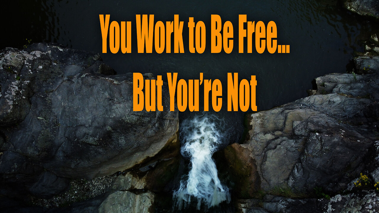 You Work to Be Free… But You’re Still a Prisoner | Cinematic Drone Narration