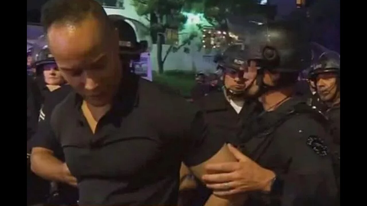 CNN Correspondent Jason Carroll Briefly Detained by LAPD During Live Coverage of LA Riots