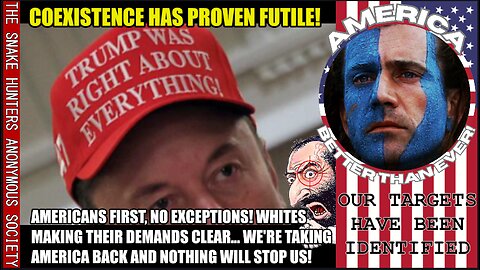 AMERICANS FIRST, NO EXCEPTIONS! EMBRACE YOUR HATE!