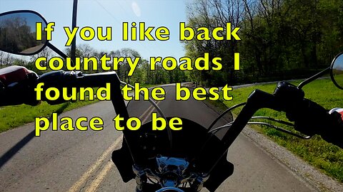 I found a great back road come along