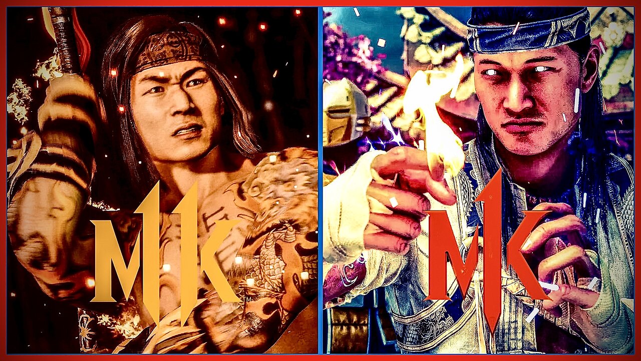 🐉LIU KANG | MK11 VS MK1🔥 #MortalKombat 🐉 #PS5 #Gameplay #FightingGames