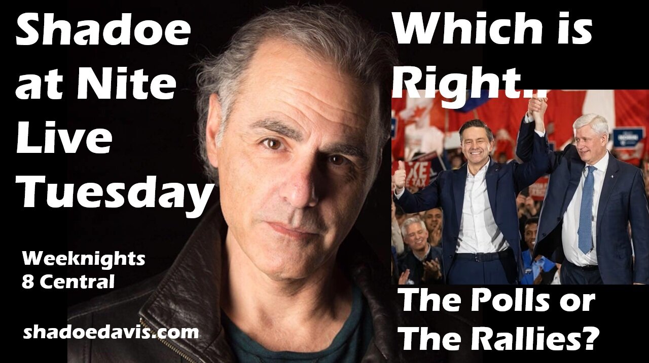 April 8th/2025- Which is Right...The Polls or The Rallies? Trumps Slaps Massive Tariff on China