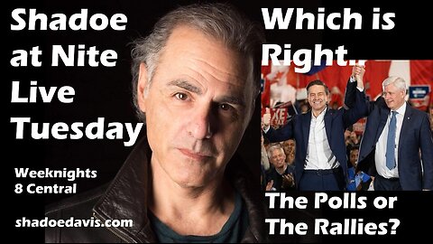 April 8th/2025- Which is Right...The Polls or The Rallies? Trumps Slaps Massive Tariff on China