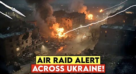 Alert! Mach 10 Chaos: Russia’s Hypersonic Onslaught Shatters Ukraine’s Skies in One Night!
