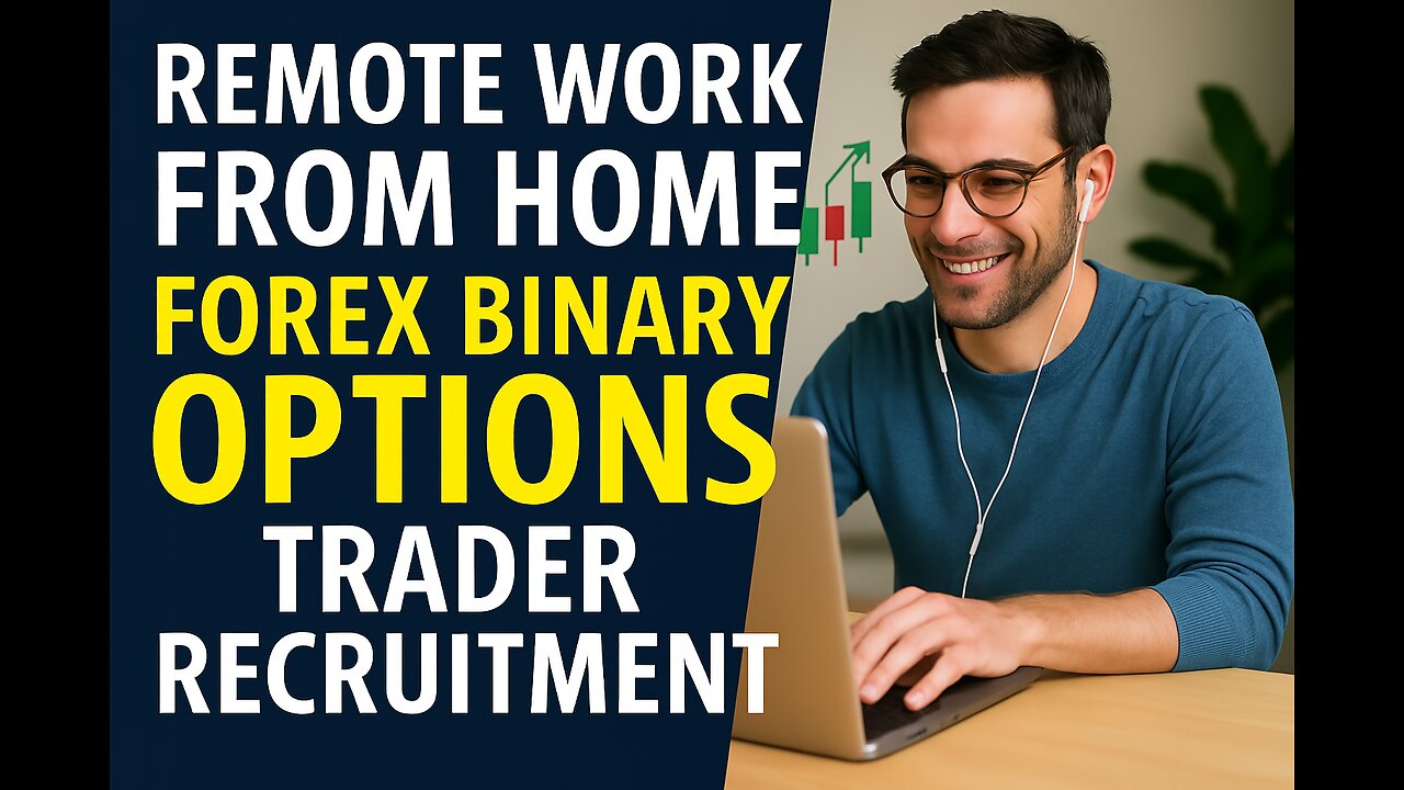 Remote Work From Home Forex Binary Options Trader Recruitment #workfromhome #remotework