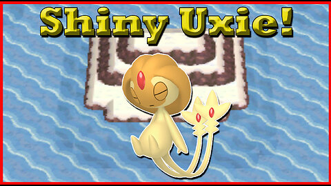 Shiny Uxie In Pokemon Platinum After 2,110 SR's!