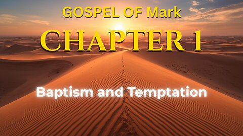 Mark 1 | Gospel of Mark Chapter 1 | Bible in English