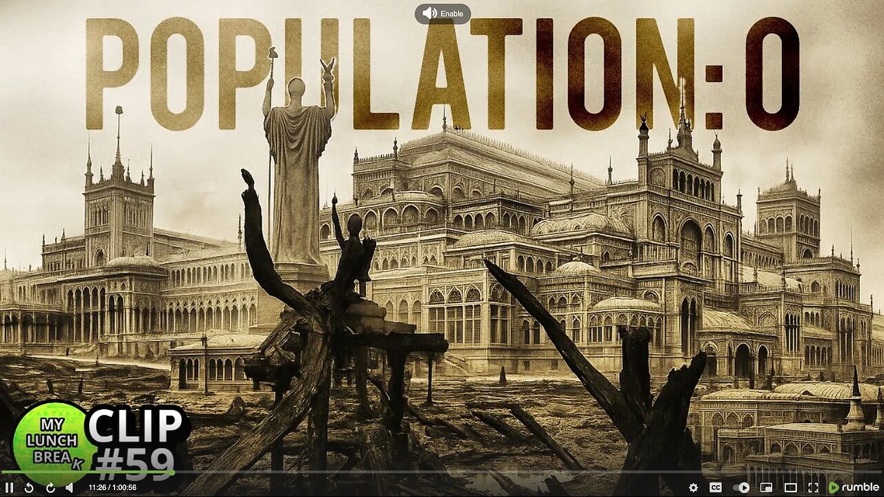 🟫⚜️ The Population Was ZERO (2025) ▪️ Tartaria, Lost History of Earth, Mudflood