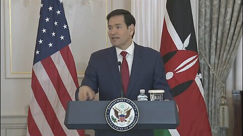 Secy. Rubio Hosts Signing Ceremony with Kenyan President William Ruto
