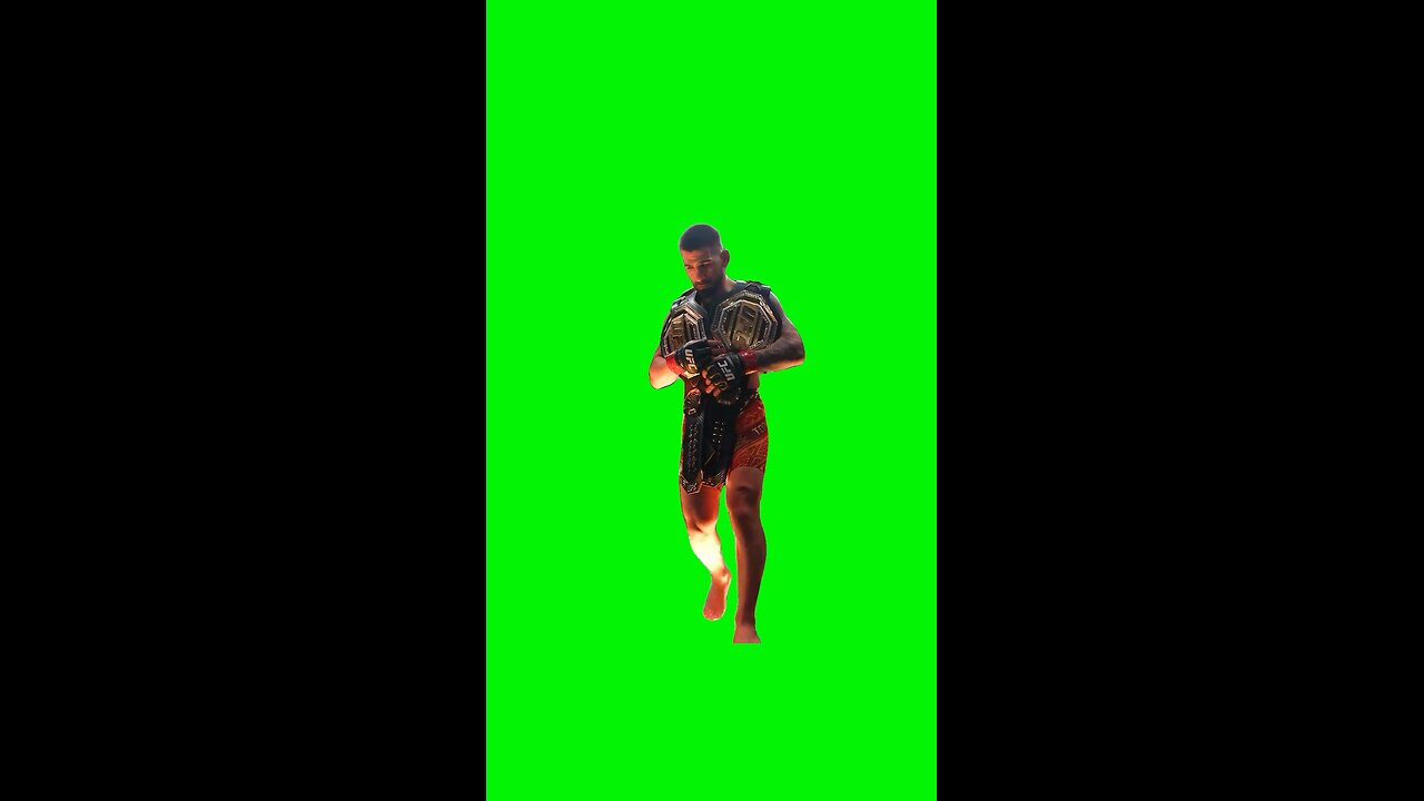 UFC Champion With Belts | Green Screen #ufc #mma #champ #winner #meme #memecut #aura #fyp #viral