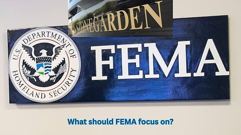 Do you believe that FEMA should be an agency funding drug enforcement and border concerns?