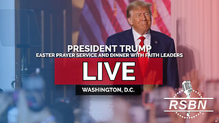 LIVE REPLAY: President Trump Holds an Easter Prayer Service and Dinner - 4/16/25