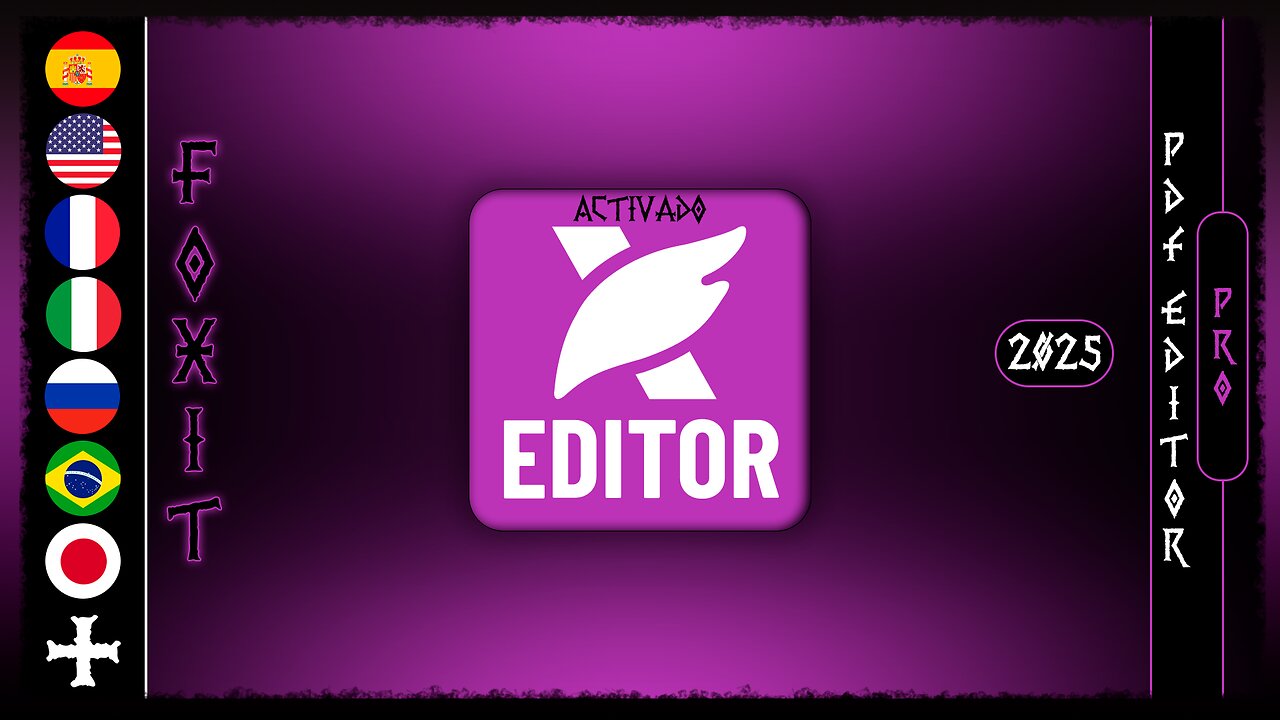 Descargar e Instalar Foxit PDF Editor Pro 2025 Full Español ML