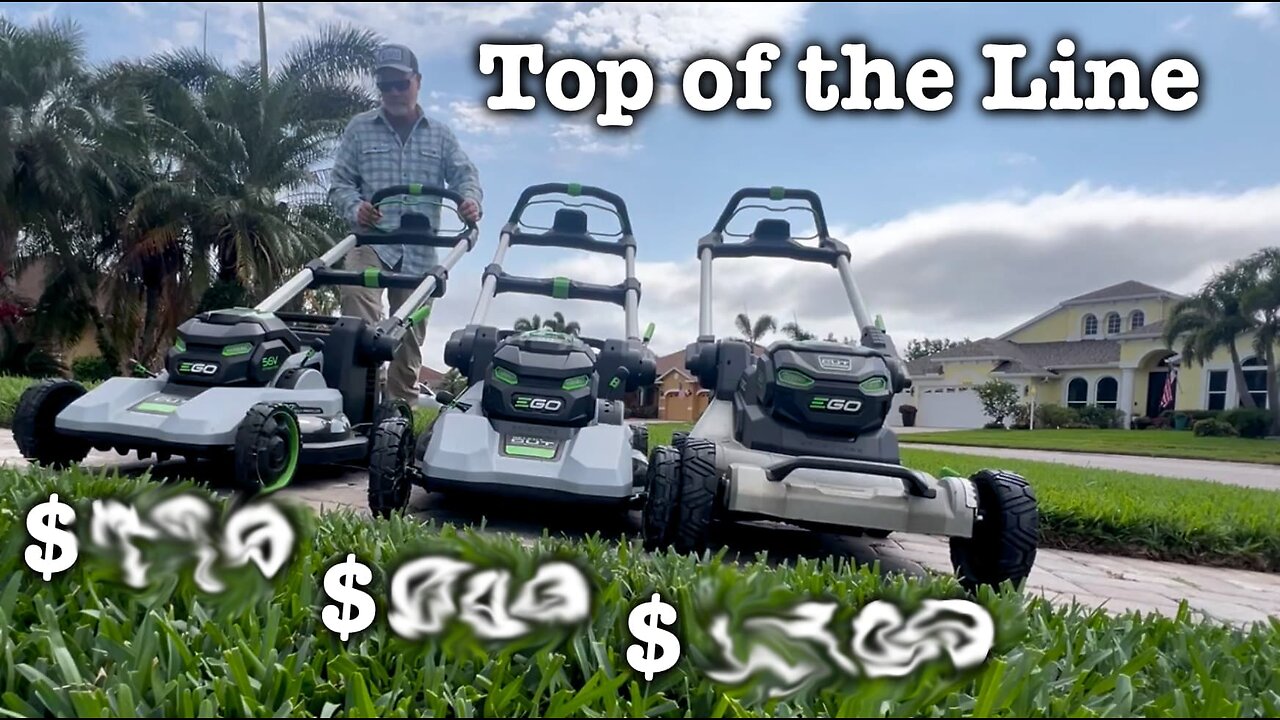 Comparing Ego's High End Homeowner Mowers