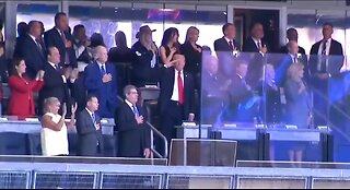 Trump Gets LOUD Applause When Shown On The Jumbotron At Yankee Stadium