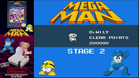 Mega Man (NES) - Dr. Wily Stage 2