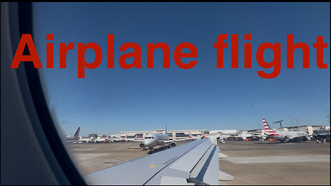 Takeoff in CLT (A320)