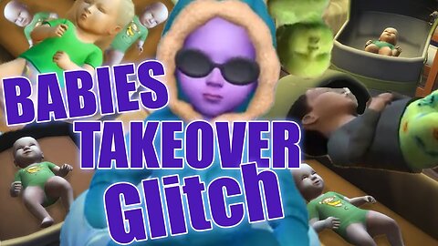 BABY TAKEOVER GLITCH 😱Sims 4: Growing Together Expansion Pack - LIVE!