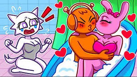 OREN BATHES WITH PINKI! WENDA IS ANGRY- - Incredibox Sprunki in Minecraft