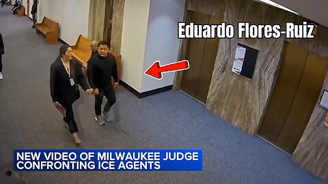 Here's the video of Judge Dugan helping to distract ICE agents while a criminaI illegal ESCAPED