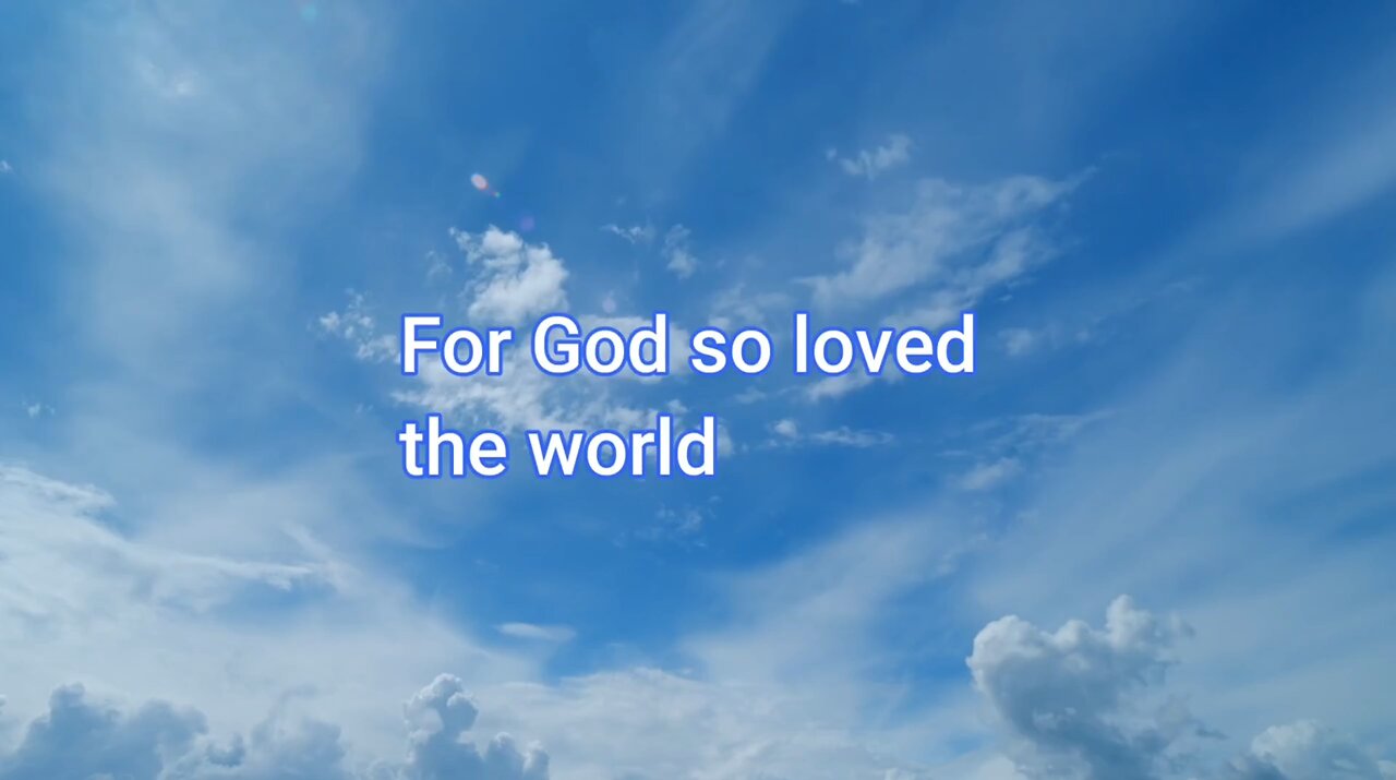 John 3:16