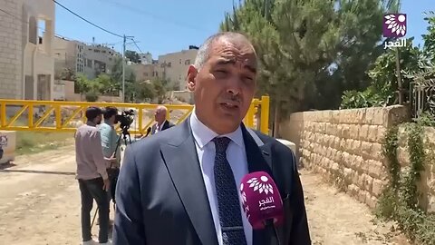 Groups of diplomats come under fire in the West Bank