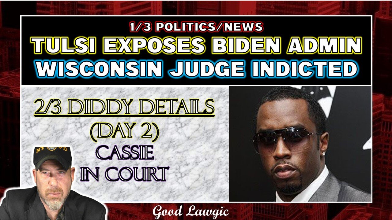 The Following Program: First 1/3 of Show- Tulsi and Duggan; 2/3 Of Show Diddy Details (Day 2)