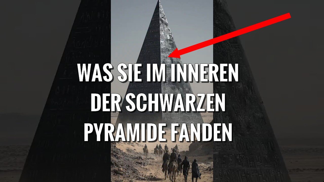 Im Sudan wurde eine schwarze Pyramide entdeckt, in ihr eine Maschine die keiner erklären kann