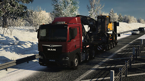 MAN TGX 540 Delivering a 26t Volvo EW240E MH Excavator from Uppsala SE to Orebro SE | ETS2