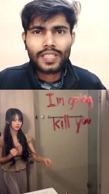 I am Going to Kill You , Girl is Scared